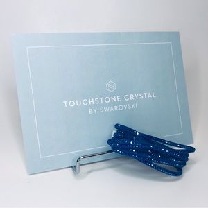 Touchstone Crystal : Wrap-Star Bracelet, Cobolt || 8007